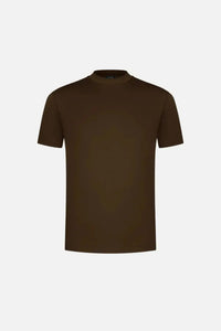 BROWN LUXE SHIRT