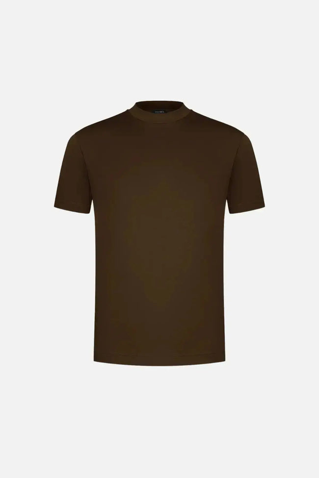 BROWN LUXE SHIRT