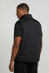 BLACK DUAL BODYWARMER