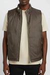 BROWN DUAL BODYWARMER